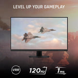 ViewSonic 27" 1080p 1ms 120Hz IPS Gaming Monitor, Black - Certified Refurbished