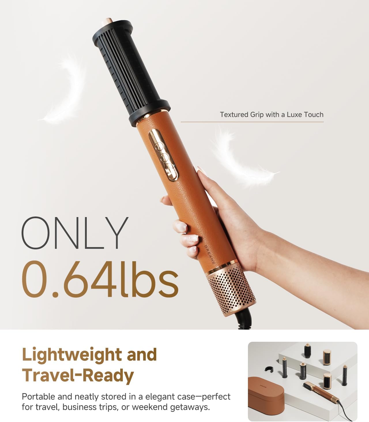 Dreame AirStyle Pro 7-in-1 Hair Styler & High-Speed Dryer, Snap-On Attachments, Curling, Smoothing, Volumizing, Fast Drying, Frizz Control, Cool Shot