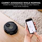 Shark 2-in-1 Robot Vacuum and Mop with Self-Cleaning Brushroll, Black - Open Box