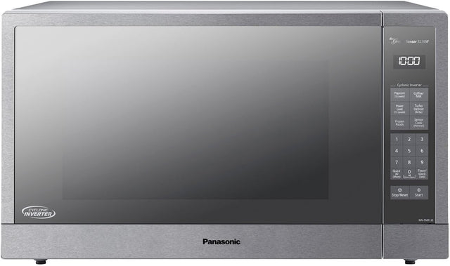 Panasonic 2.2 Cu. Ft. Countertop Microwave Oven, Inverter Technology, Genius Sensor, 1250W, Silver - Certified Refurbished