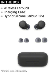 Sony Truly Wireless Earbuds, Black