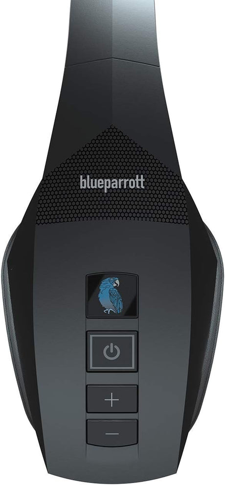 BlueParrott B550-XT Mono Bluetooth Wireless Headphones, 96% Noise Canceling, Over Head Trucker Headset with Mic - Certified Refurbished