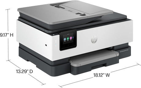 HP OfficeJet Pro 8138e Wireless All-in-One Color Inkjet Printer - Certified Refurbished