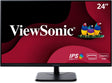 ViewSonic 24in IPS 1080p Monitor HDMI DisplayPort - Certified Refurbished