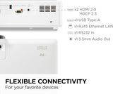 ViewSonic UHD 4K Laser Projector with 5500 Lumens - Certified Refurbished