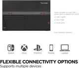 ViewSonic 16" 1080p IPS Portable Gaming Monitor, 144Hz, USB C, Mini HDMI, Black - Certified Refurbished