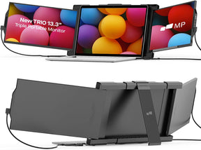 Mobile Pixels 13.3" Trio Portable Monitor, Triple Monitor - Certified Refurbished