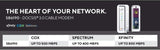 Arris SB6190 SURFboard Cable Modem DOCSIS 3.0 32x8 Gigabit 1 Gbps Port 800 Mbps Max Speed - Certified Refurbished