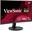 ViewSonic 24 Inch Full HD 1080p Frameless Curved Monitor - Certified Refurbished
