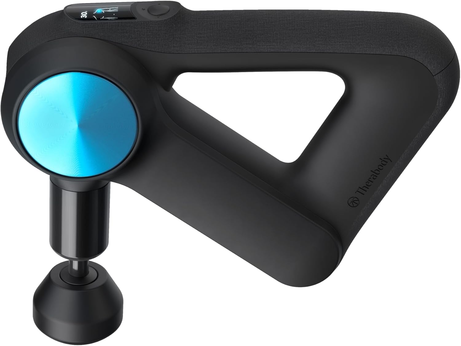 TheraGun Pro 5th Gen Deep Tissue Massage Gun, Bluetooth, OLED Screen, 6 Attachments, Pain Relief & Recovery, Black