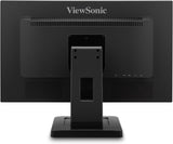 ViewSonic 22" 1080p Single Point Resistive Touch Screen Monitor, 75 Hz, Black - Certified Refurbished