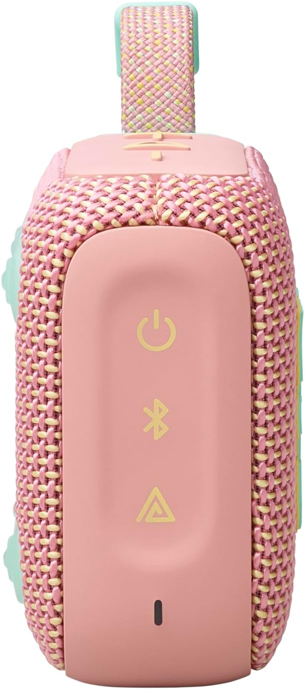 JBL Go 4 Portable Bluetooth Speaker, Pink - Certified Refurbished