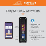 Arris Cable Modem Router Combo DOCSIS 3.0 16 x 4 Gigabit AC1600 WiFi - Certified Refurbished