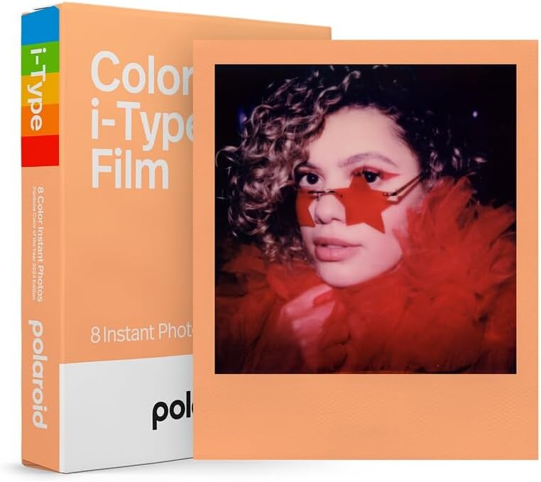 Polaroid 6371 Color i-Type Instant Film (Pantone Color of the Year 2024 Edition, 8 Exposures)