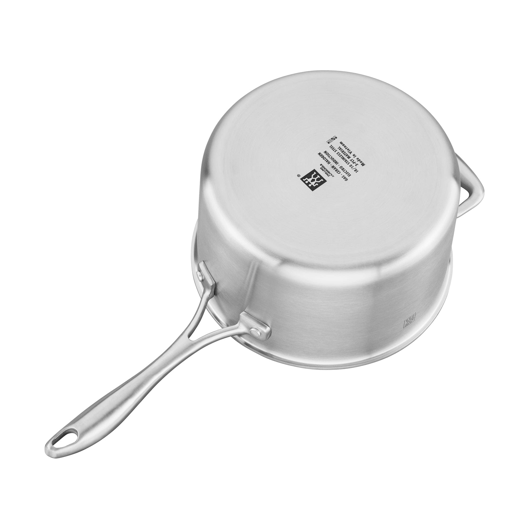 Zwilling Spirit 3-ply 4-qt Stainless Steel Ceramic Nonstick Saucepan