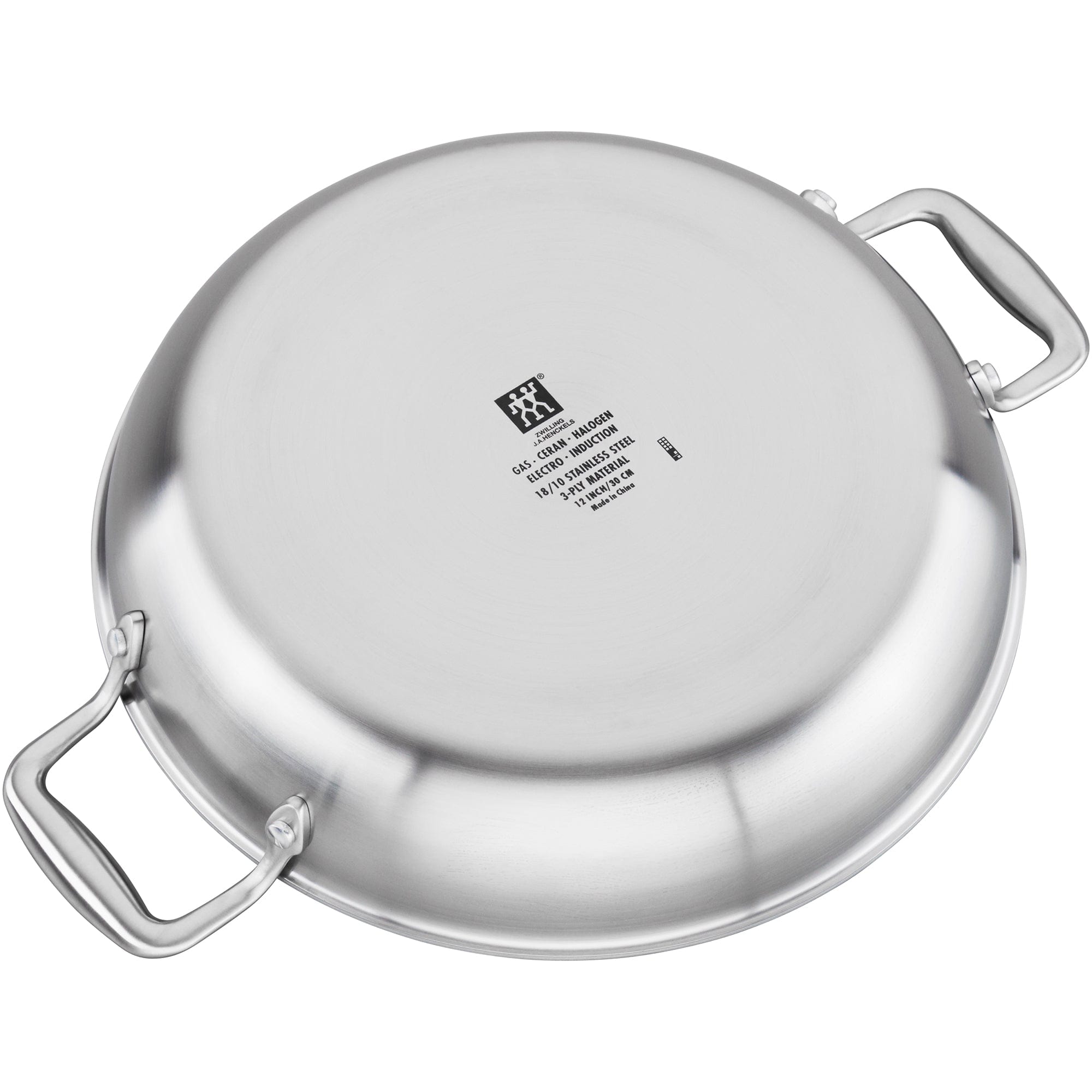 Zwilling Spirit 3-ply 4-qt Stainless Steel Ceramic Nonstick Braiser