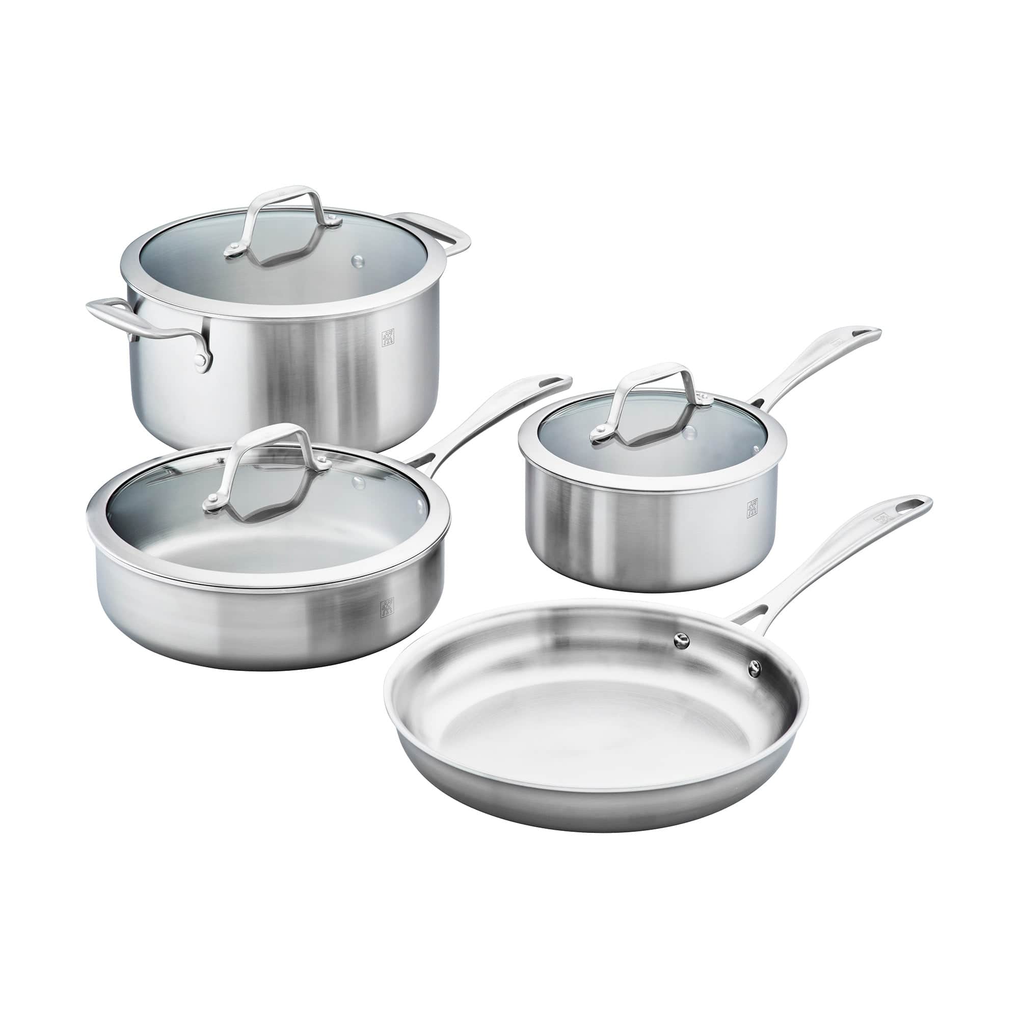 Zwilling Spirit 3-ply 7-pc Stainless Steel Cookware Set