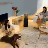 Shark Heater & Fan with NanoSeal HEPA, Cleansense IQ Odor Lock 3-in-1 Max Air Purifier, Grey - Open Box