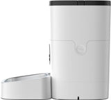Petlibro Stainless Steel 4L Automatic Dog and Cat Feeder with Voice Recorder, White - Certified Refurbished