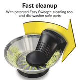 Hamilton Beach Easy Clean Juicer, Juice Extractor, Big Mouth Chute - Certified Refurbished