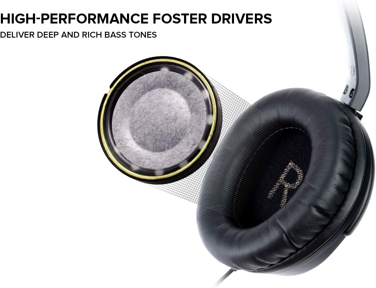 Creative Aurvana Live! SE Over-Ear Headphones, Foster Bio-Cellulose Drivers, Super X-Fi Certified - Certified Refurbished