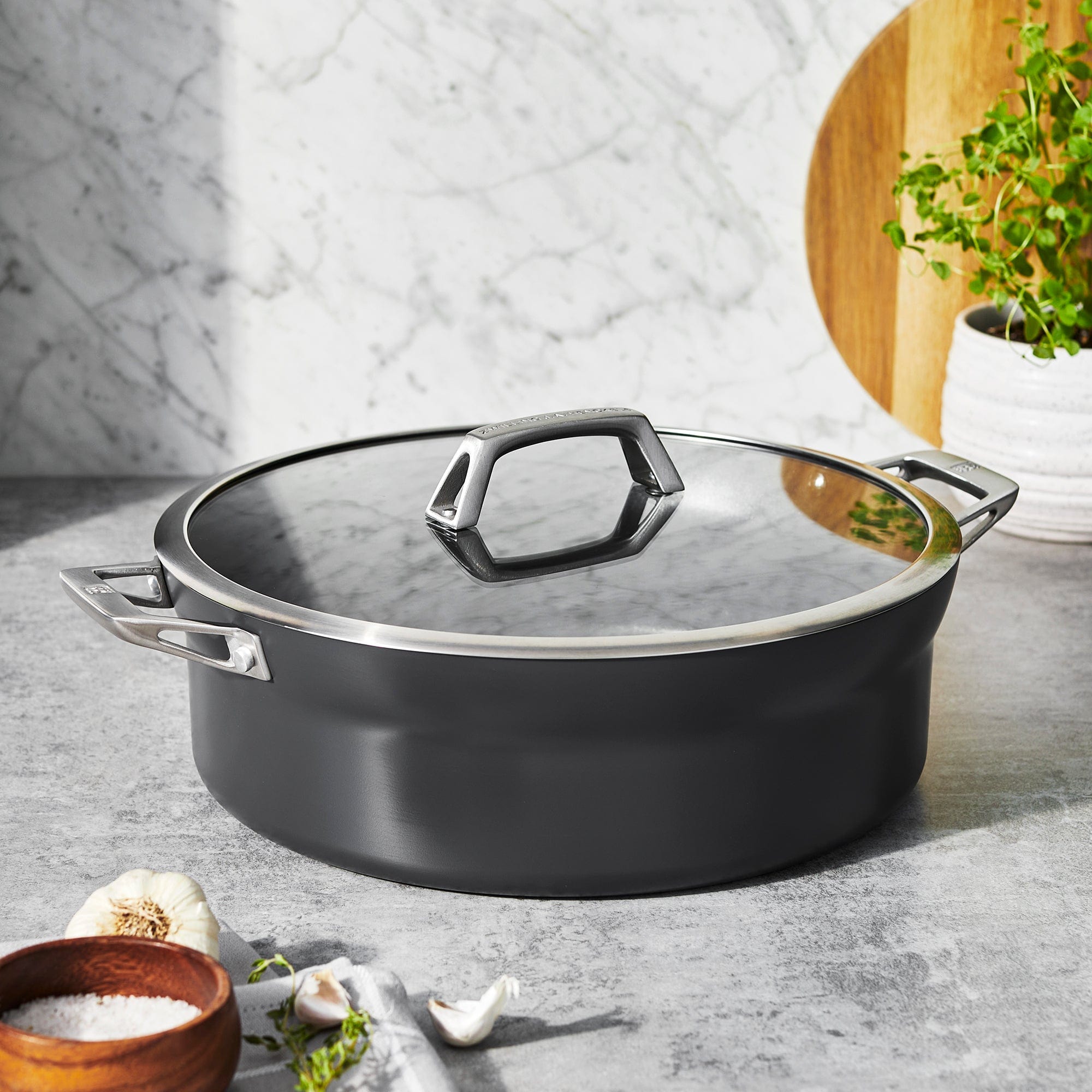 Zwilling Motion Hard Anodized 8.5-qt Aluminum Nonstick Dutch Oven