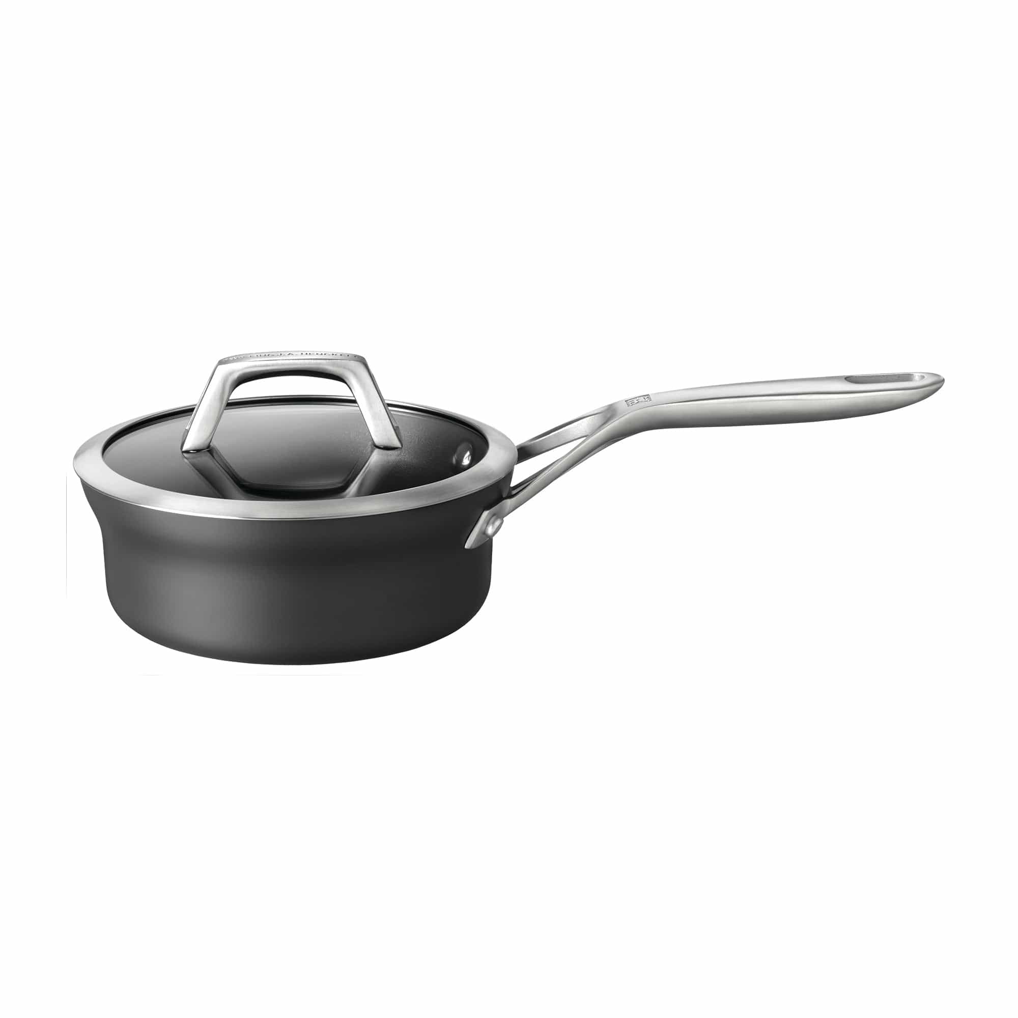 Zwilling Motion Hard Anodized 1.5-qt Aluminum Nonstick Sauce Pan with Lid