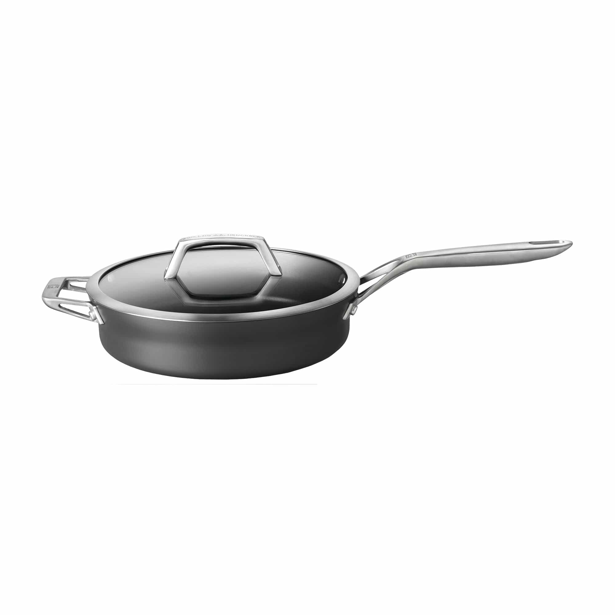 Zwilling Motion Hard Anodized 3-qt Aluminum Nonstick Saute Pan with Lid