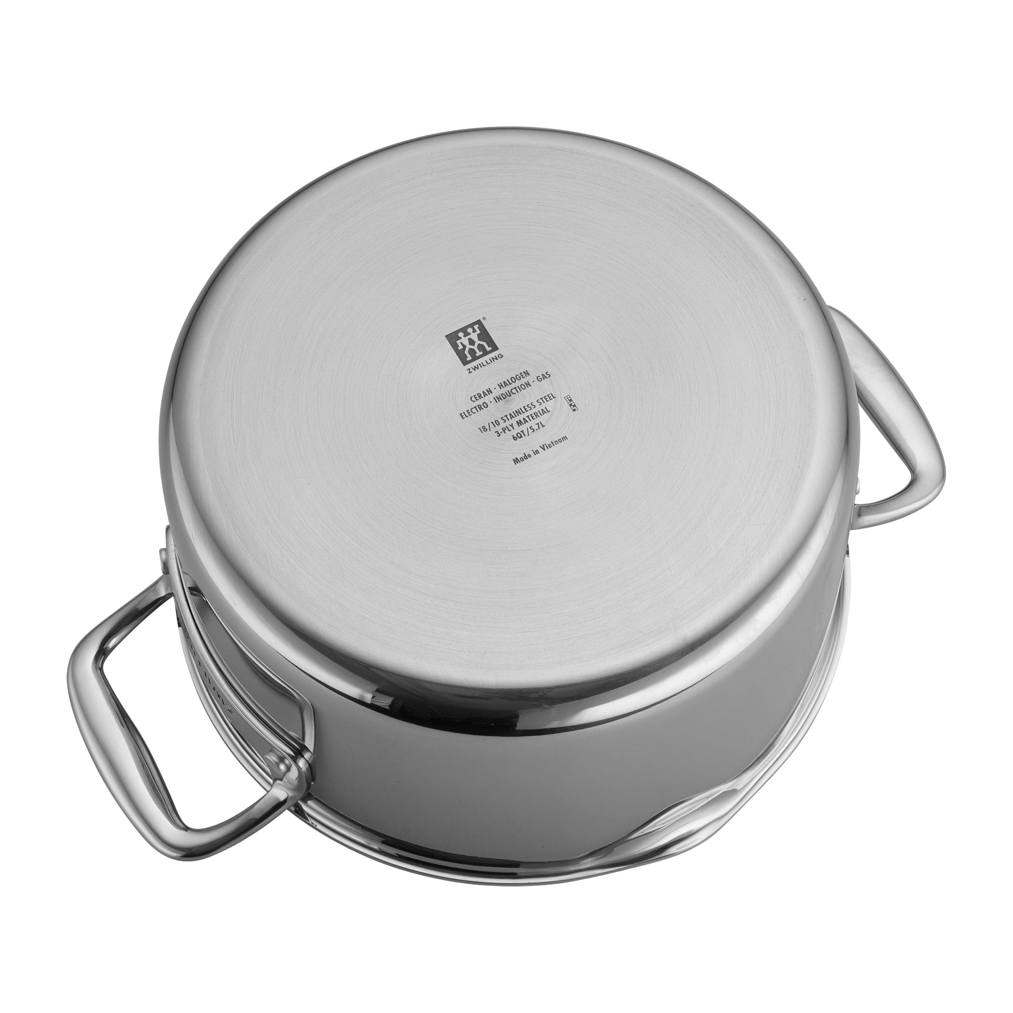 Zwilling Clad CFX 6-qt Stainless Steel Ceramic Nonstick Dutch Oven