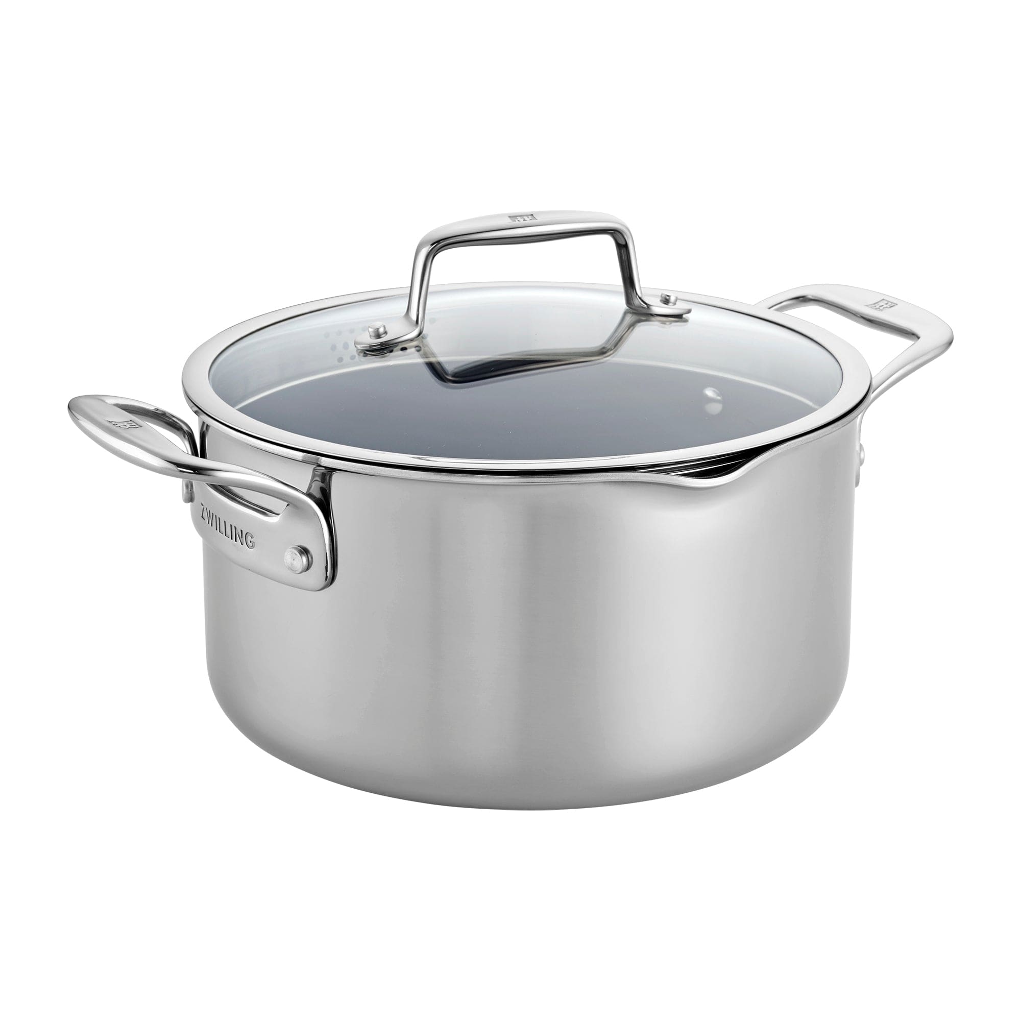 Zwilling Clad CFX 6-qt Stainless Steel Ceramic Nonstick Dutch Oven