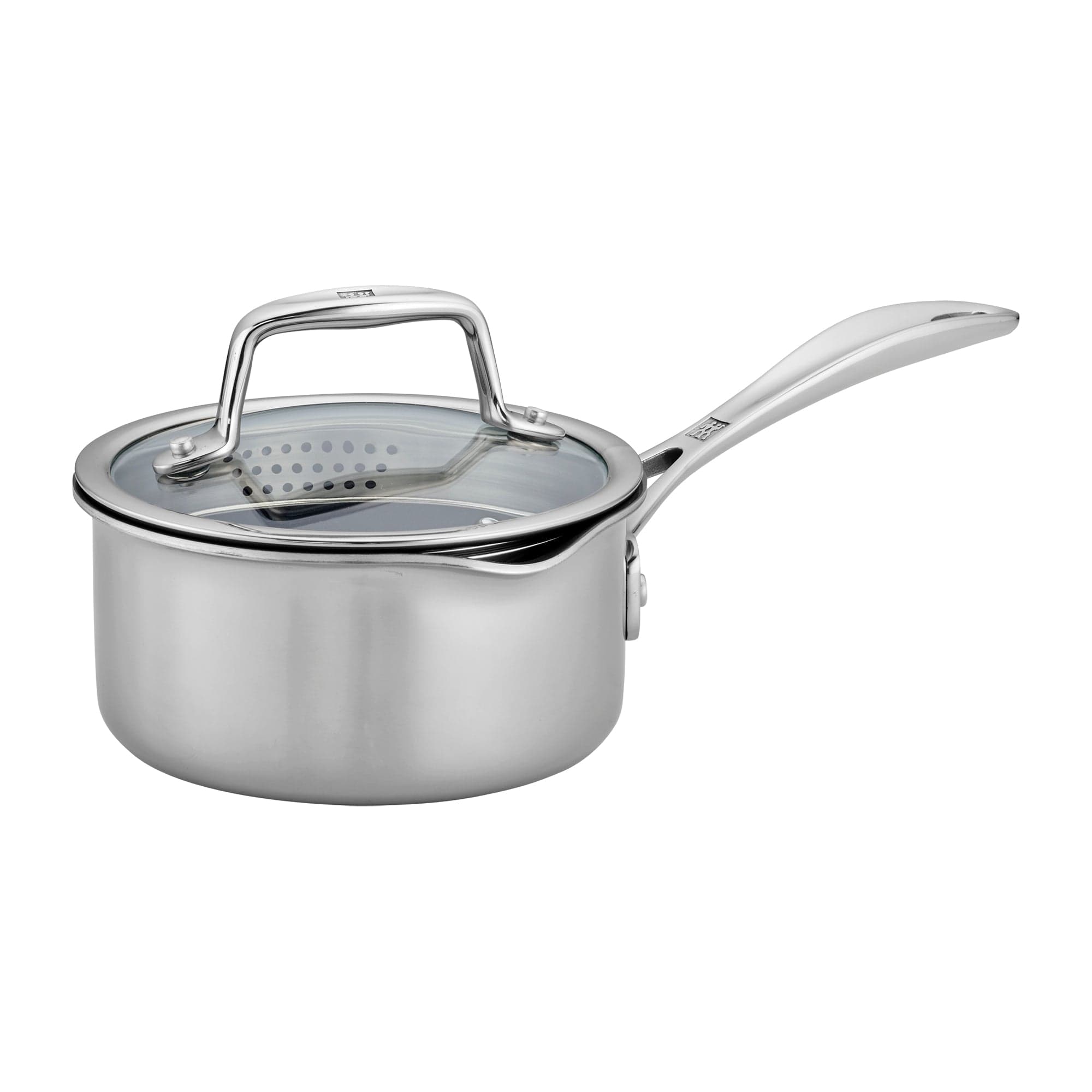 Zwilling Clad CFX 1-qt Stainless Steel Ceramic Nonstick Saucepan