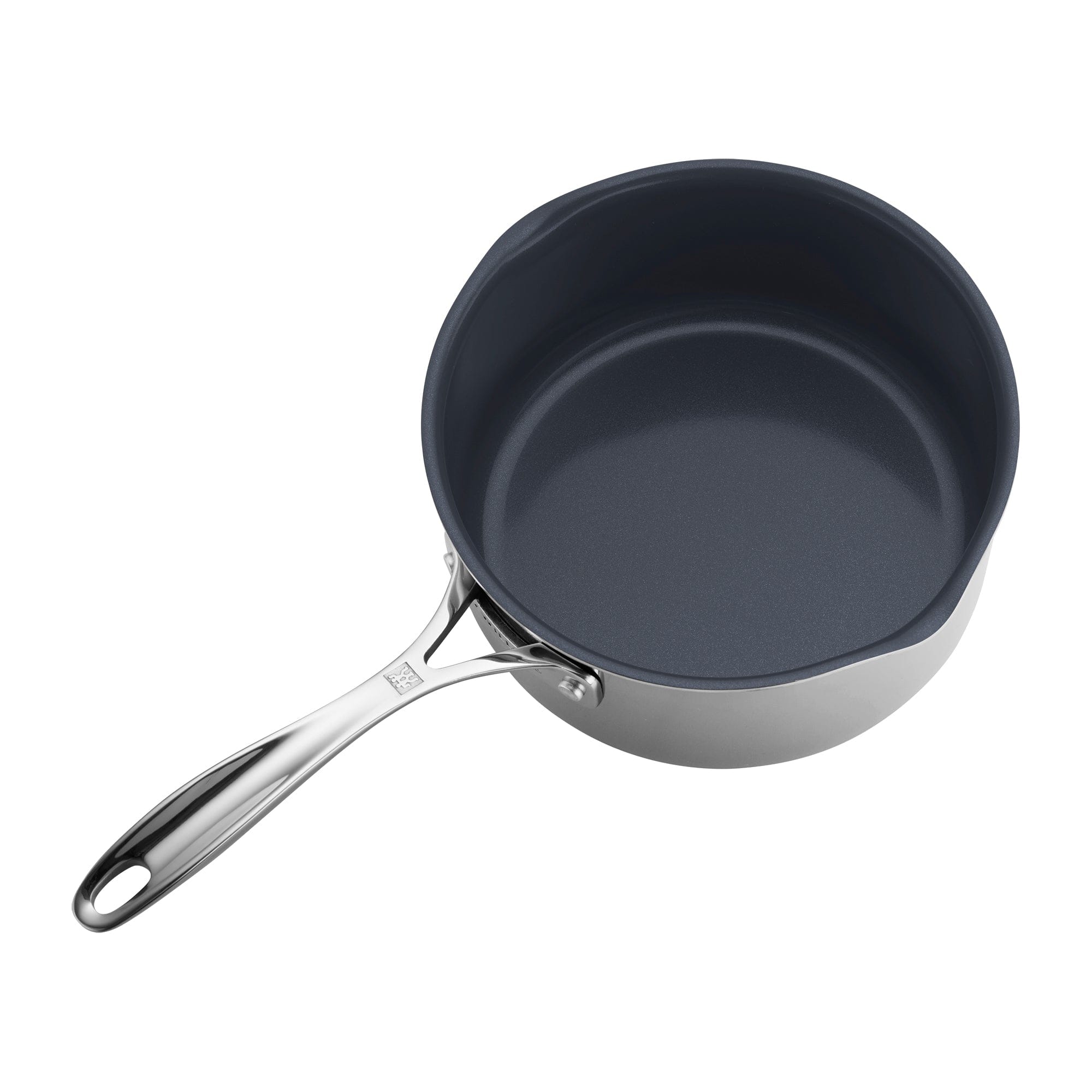 Zwilling Clad CFX 3-qt Stainless Steel Ceramic Nonstick Saucepan