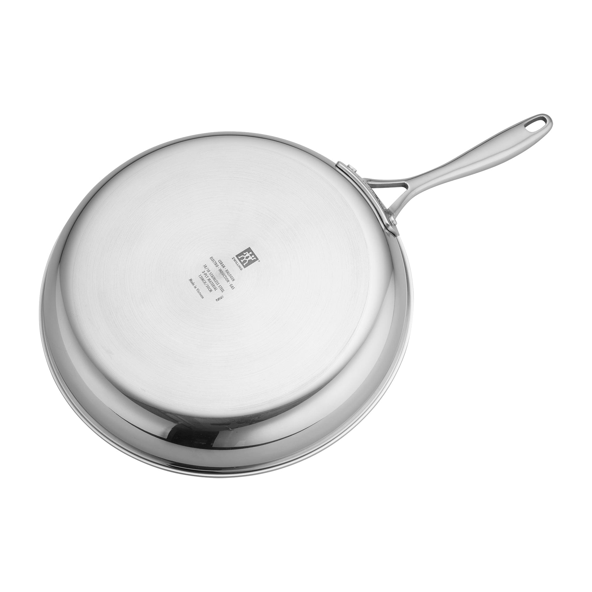 Zwilling Clad CFX 12-inch Stainless Steel Ceramic Nonstick Fry Pan