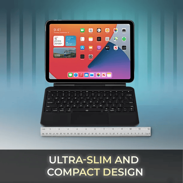 Adesso EasyTouch Folio 7010 Bluetooth Keyboard for iPad Pro 11 In. and iPad Air 10.9 In.