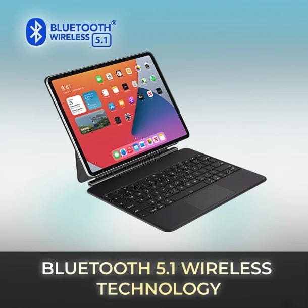Adesso EasyTouch Folio 7020 Bluetooth Keyboard for iPad Pro 12.9 In.