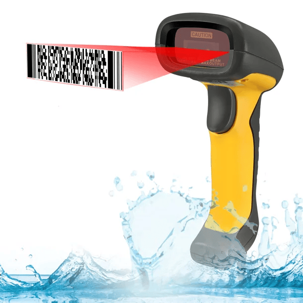Adesso NuScan 5200T USB 2D Waterproof Industrial Handheld Barcode Scanner