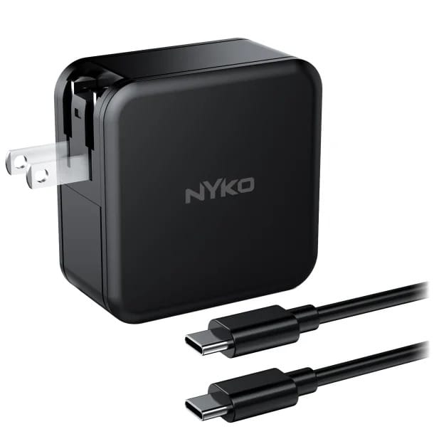 Nyko 65-Watt AC Adapter for Nintendo Switch 2 with 6-Ft. Cable