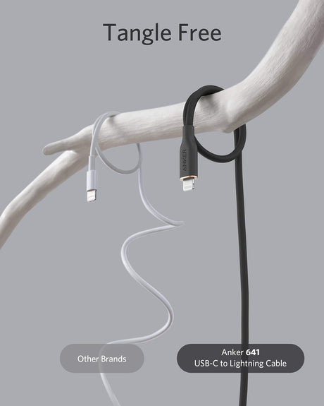 Anker <b>641</b> USB-C to Lightning Cable (Flow, Silicone)