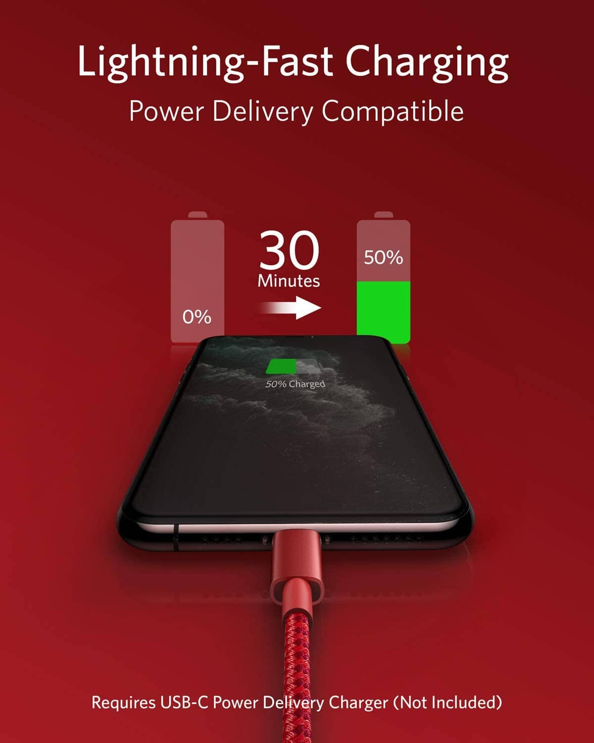 Anker <b>331</b> USB-C to Lightning Cable