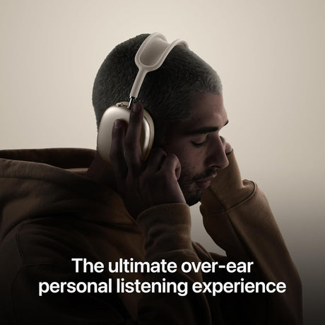 Apple AirPods Max Wireless Over-Ear Headphones, Active Noise Cancellation, Transparency Mode, Personalized Spatial Audio, USB-C Charging, Blue