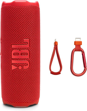 JBL Flip 7 Portable Waterproof Speaker, Red - Certified Refurbished