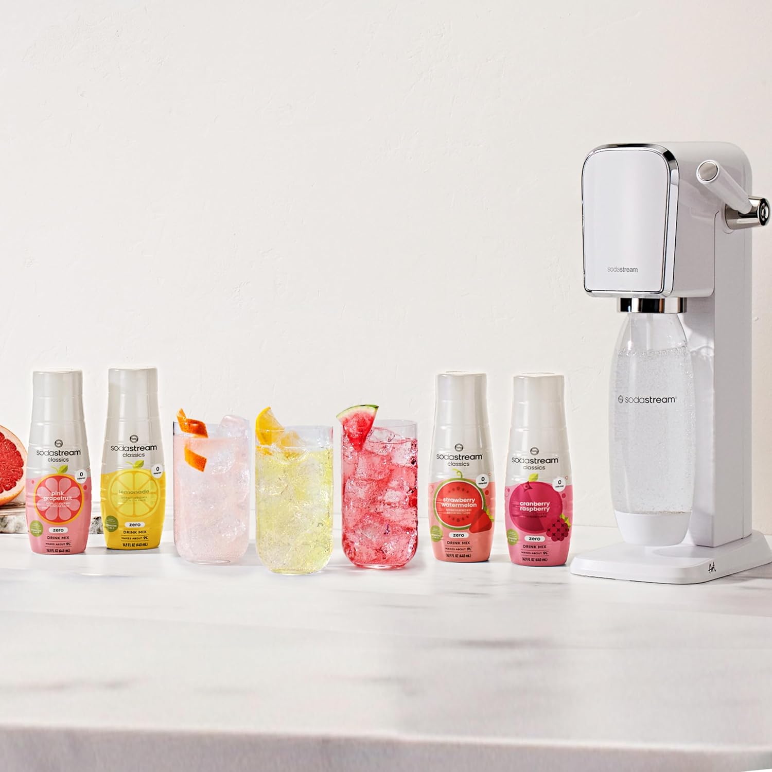 SodaStream Zero Strawberry Watermelon Drink Mix for Sparkling Water Makers, Pack of 4