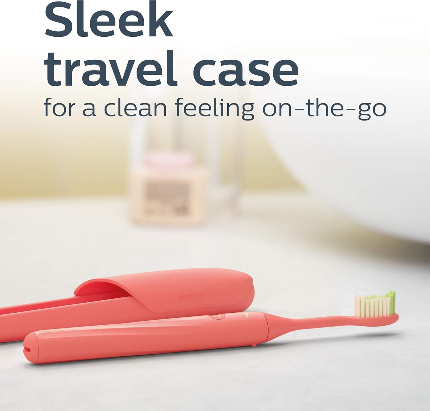 Philips One by Sonicare Battery Toothbrush, Miami Coral