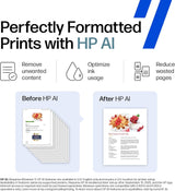 HP OfficeJet Pro 8139e Wireless All-in-One Color Inkjet Printer, Print, Scan, Copy, Fax, Duplex, ADF - Certified Refurbished