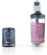 Ninja Blast Max Personal Cordless Blender for Smoothies, Blend, Ice Crush, 22 oz. Twist & Go Vessel, Navy - Certified Refurbished