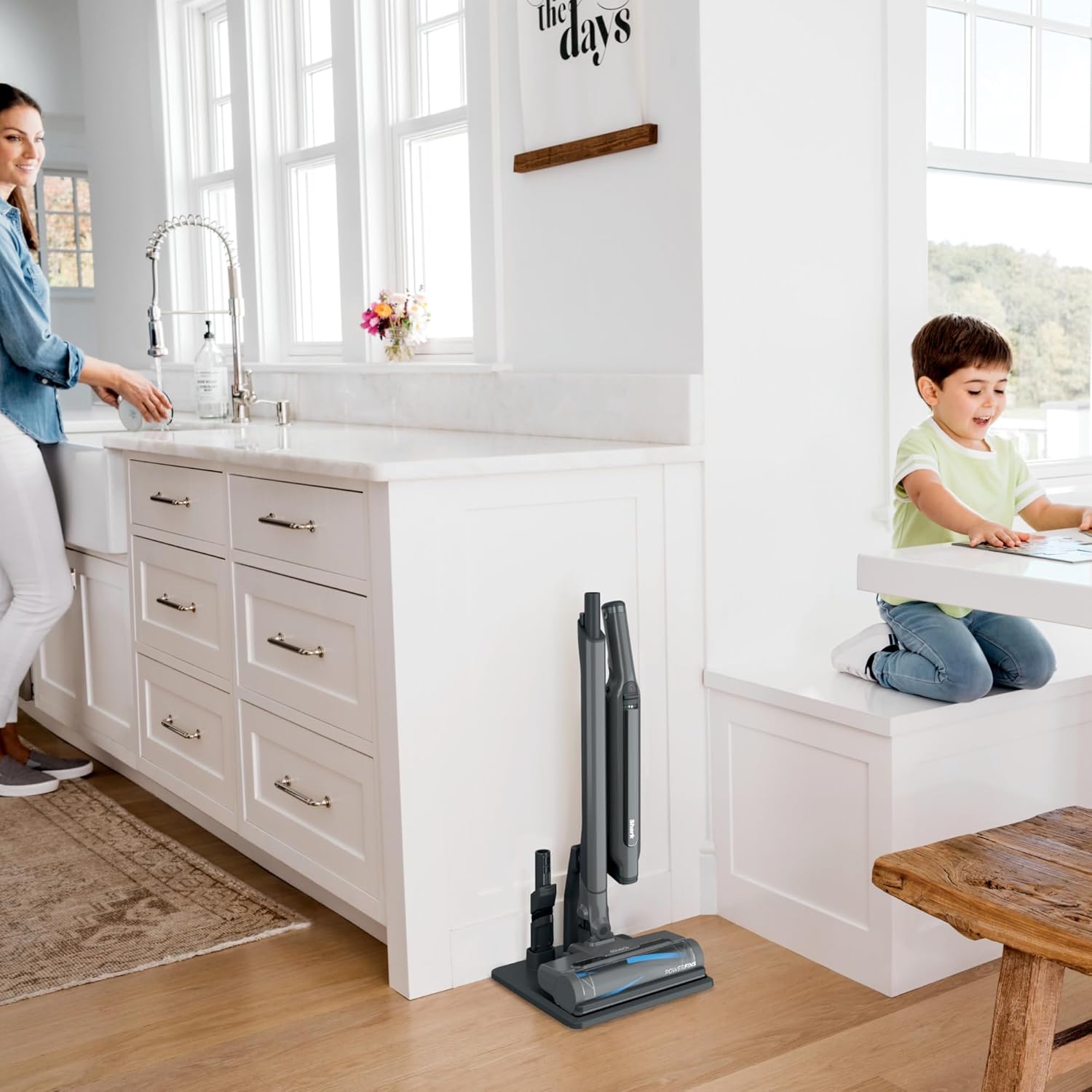 Shark Cordless Stick Vacuum with Charging Dock, Boost Mode, Ultra-Lightweight, Grey - Open Box