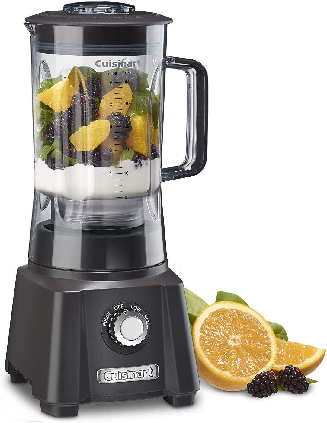 Cuisinart Velocity 600 Watt, Black Blender - Certified Refurbished