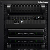 CyberPower Smart App LCD UPS Battery Backup and Surge Protector, 500VA/300W, 6 Outlets, AVR, 1U Rackmount - Certified Refurbished
