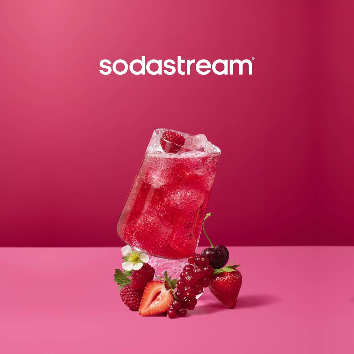 SodaStream MTN Dew Code Red Drink Mix for Sparkling Water Makers, Pack of 4