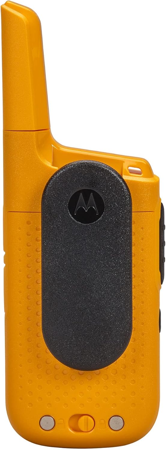 Motorola Solutions Talkabout Rechargeable 25-Mile Two-Way Radio, Yellow